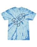 Rocket Outline Tie Dye - Uni Tee